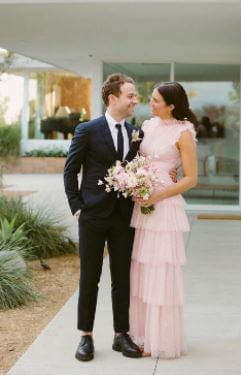 Donald Moore daughter Mandy Moore and son-in-law Taylor Goldsmith.
